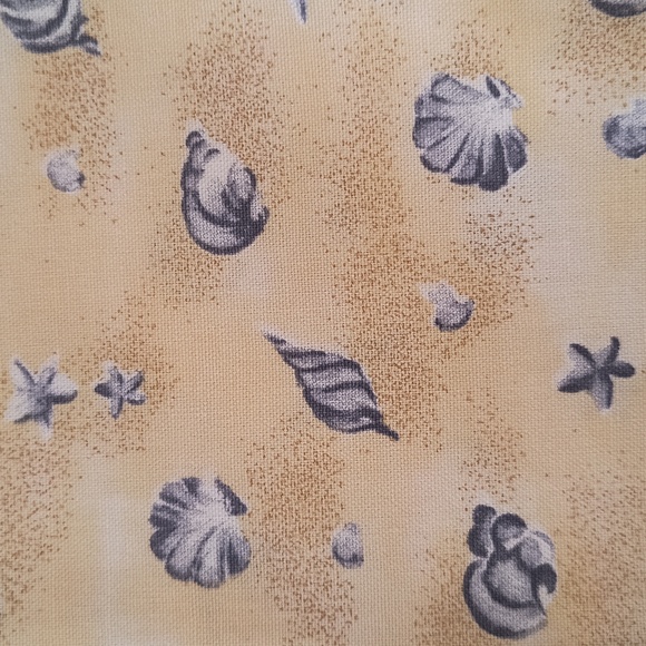 Longaberger Shell "Shoreline" Fabric - Picture 9 of 10
